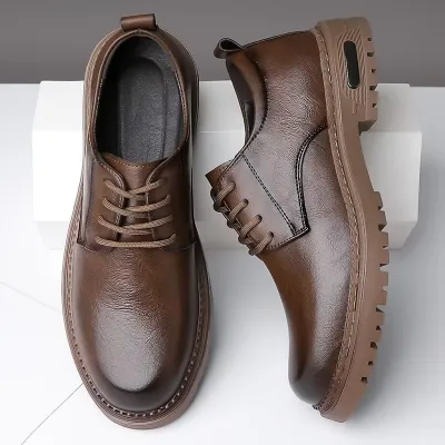 HANDMADE LACE-UP SHOES